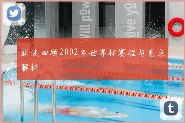 新浪回顾2002年世界杯赛程与看点解析